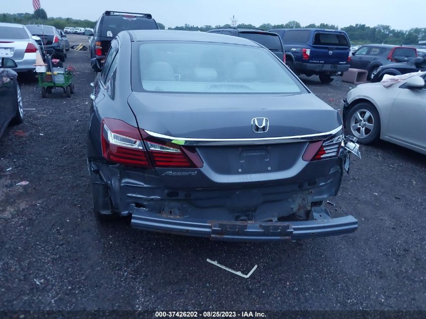 2016 HONDA ACCORD SEDAN LX - 1HGCR2F42GA101829