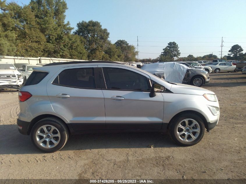 2018 FORD ECOSPORT SE - MAJ3P1TE9JC161233