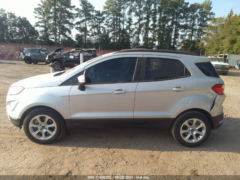 2018 FORD ECOSPORT SE - MAJ3P1TE9JC161233