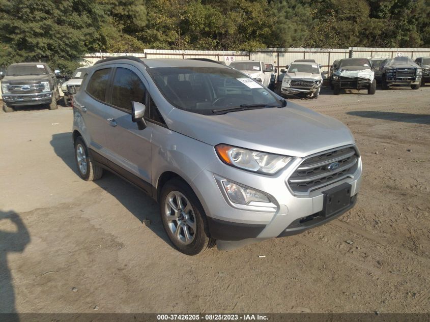 2018 FORD ECOSPORT SE - MAJ3P1TE9JC161233