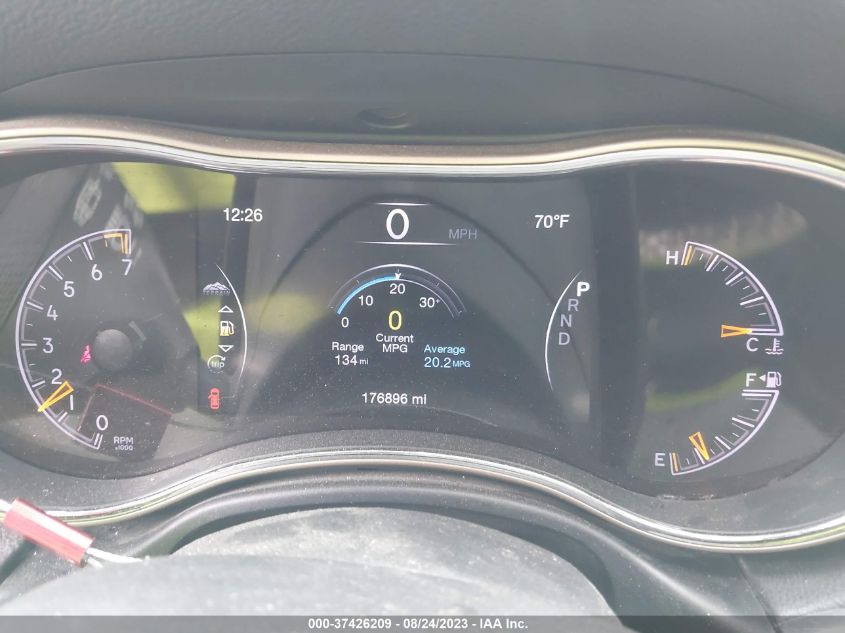 2016 JEEP GRAND CHEROKEE LIMITED - 1C4RJFBG1GC307817