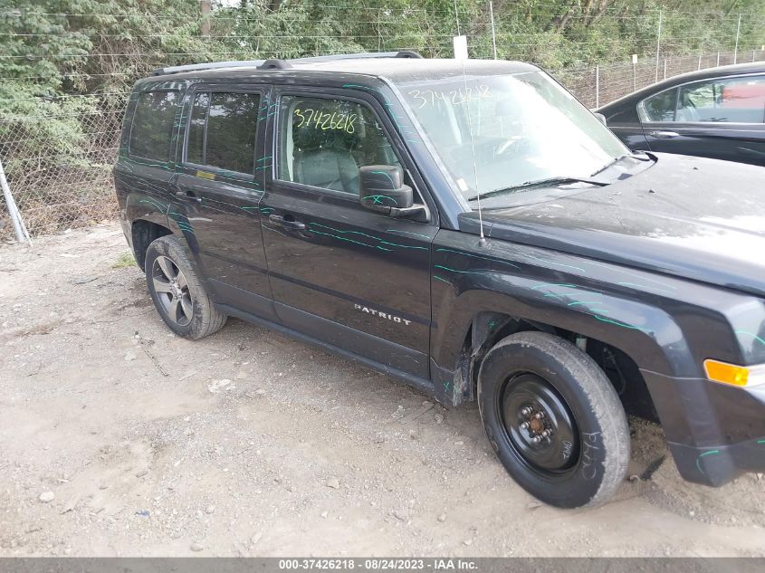 2016 JEEP PATRIOT HIGH ALTITUDE EDITION - 1C4NJPFA4GD589679