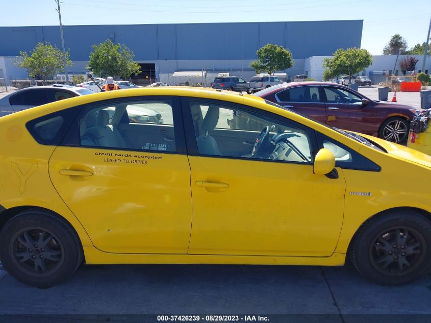 2013 TOYOTA PRIUS ONE/TWO/THREE/FOUR/FIVE - JTDKN3DU1D5639554