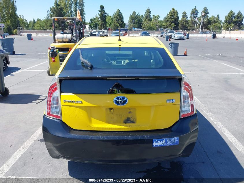 2013 TOYOTA PRIUS ONE/TWO/THREE/FOUR/FIVE - JTDKN3DU1D5639554
