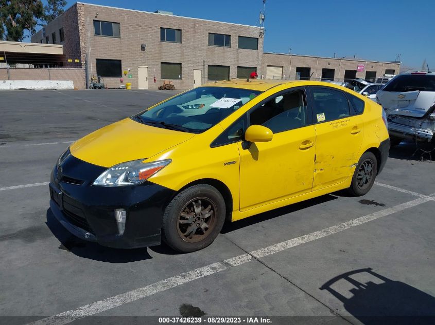 2013 TOYOTA PRIUS ONE/TWO/THREE/FOUR/FIVE - JTDKN3DU1D5639554