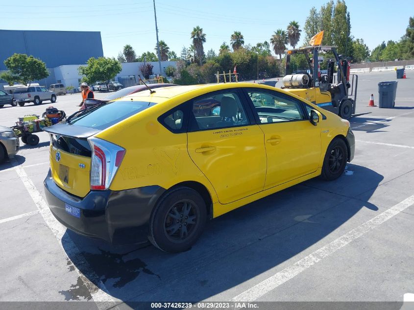 2013 TOYOTA PRIUS ONE/TWO/THREE/FOUR/FIVE - JTDKN3DU1D5639554