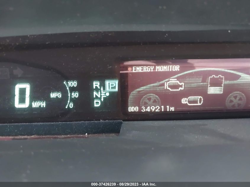 2013 TOYOTA PRIUS ONE/TWO/THREE/FOUR/FIVE - JTDKN3DU1D5639554