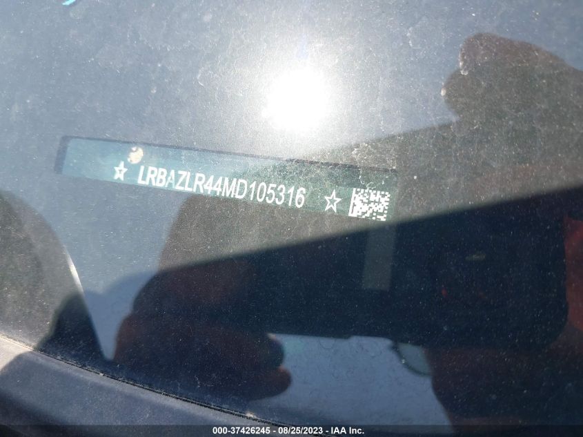 2021 BUICK ENVISION PREFERRED - LRBAZLR44MD105316