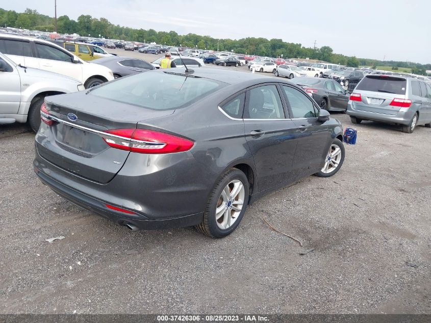 2018 FORD FUSION SE - 3FA6P0H75JR140592