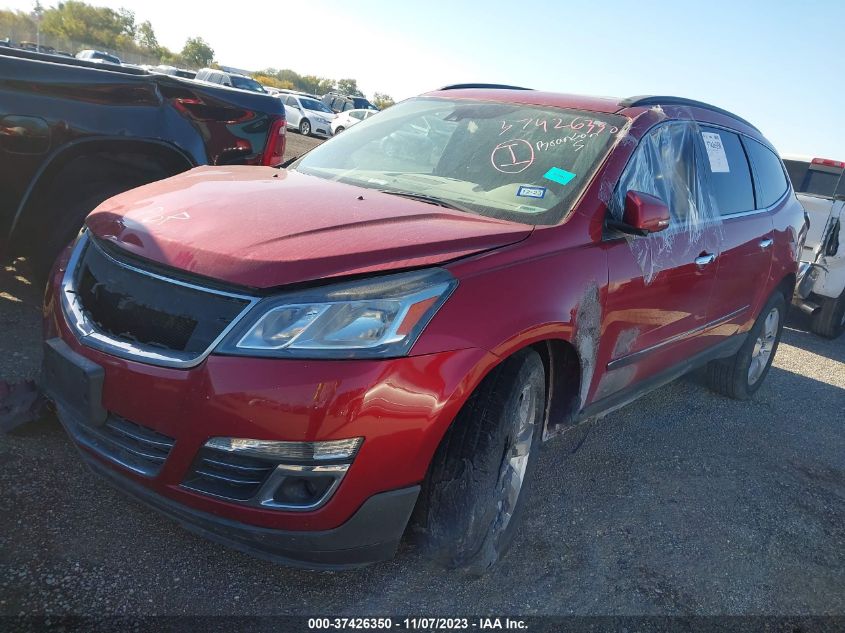 2014 CHEVROLET TRAVERSE LTZ - 1GNKVJKD7EJ195782