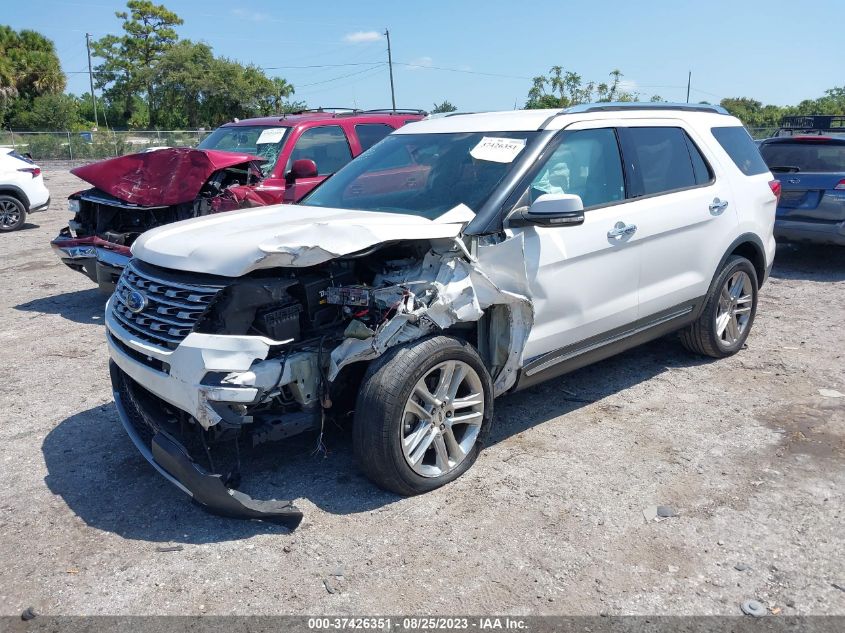 2017 FORD EXPLORER LIMITED - 1FM5K7F86HGD49815