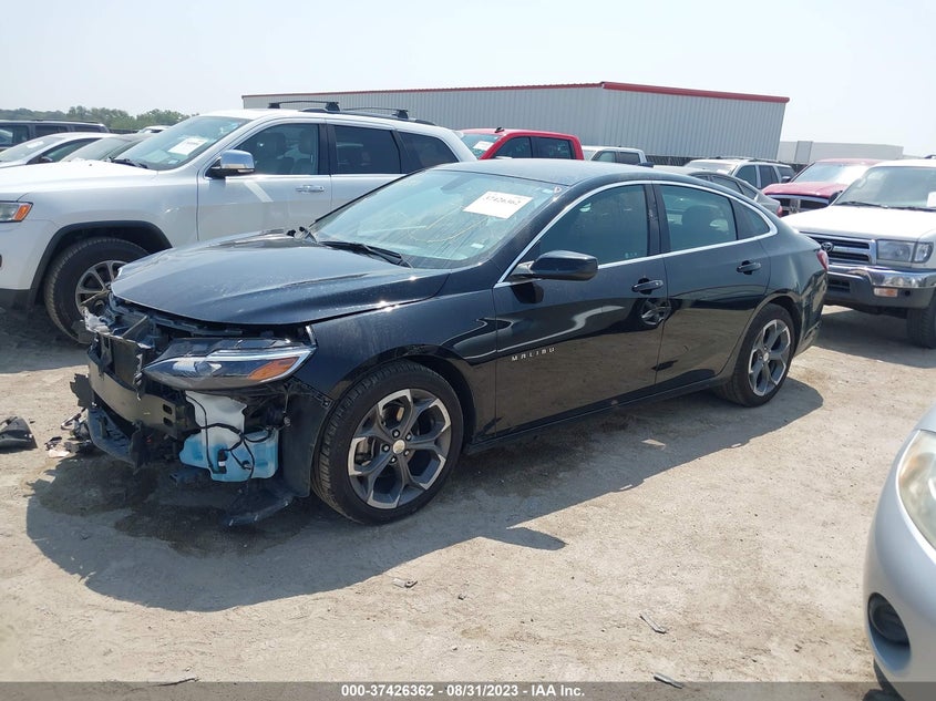 VIN 1G1ZD5ST5MF044071 2021 CHEVROLET MALIBU LT