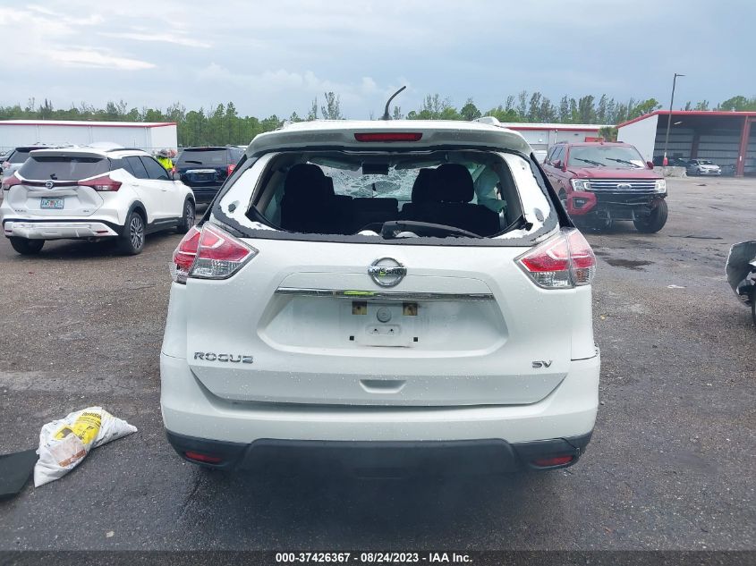 2016 NISSAN ROGUE SV - KNMAT2MT5GP615768