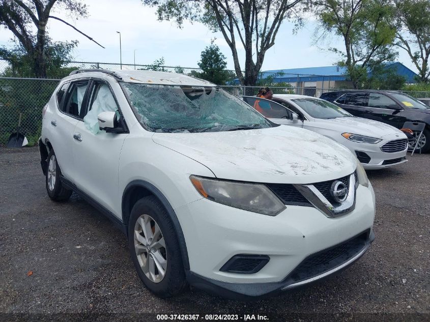 2016 NISSAN ROGUE SV - KNMAT2MT5GP615768