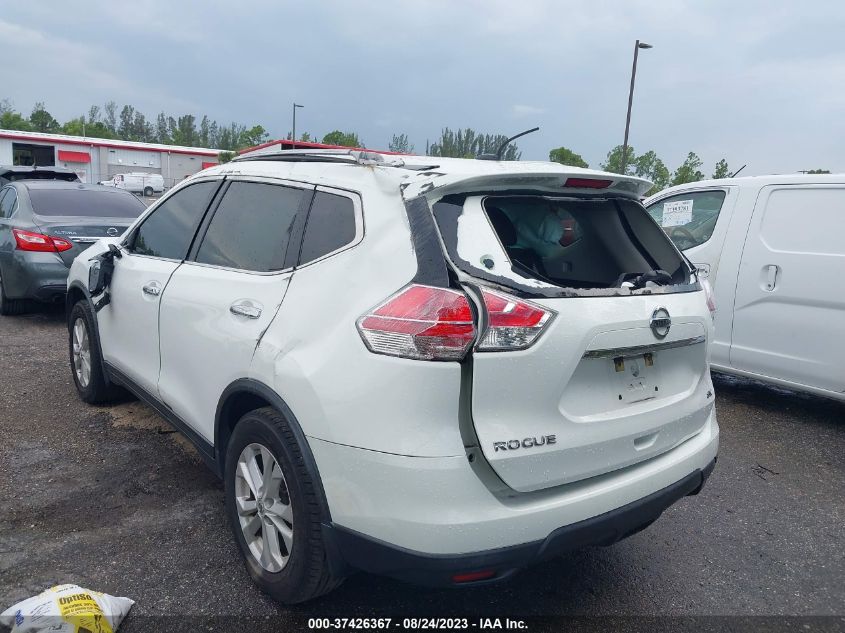 2016 NISSAN ROGUE SV - KNMAT2MT5GP615768