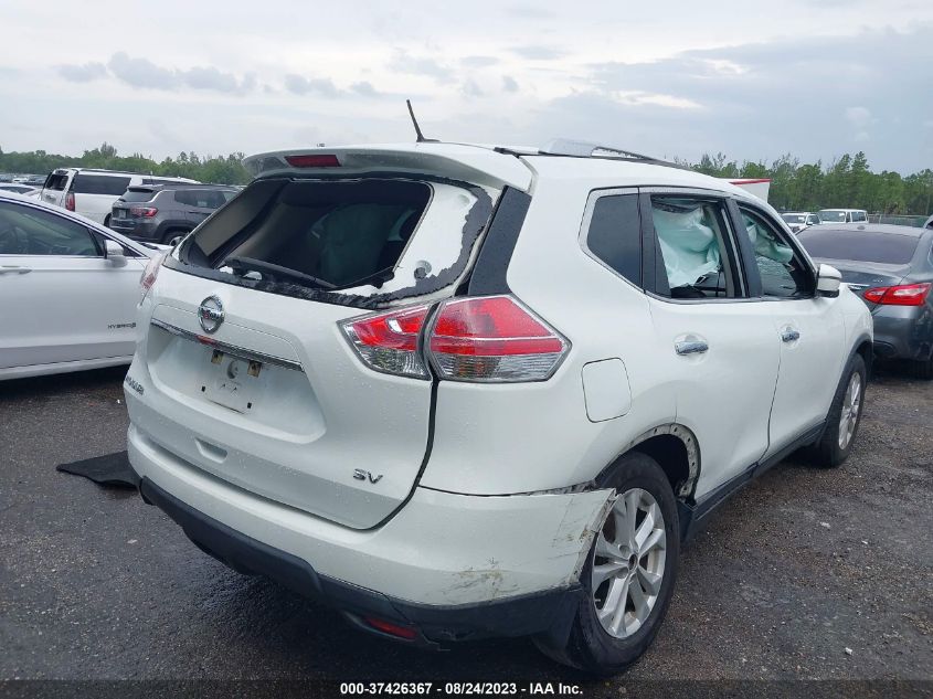 2016 NISSAN ROGUE SV - KNMAT2MT5GP615768