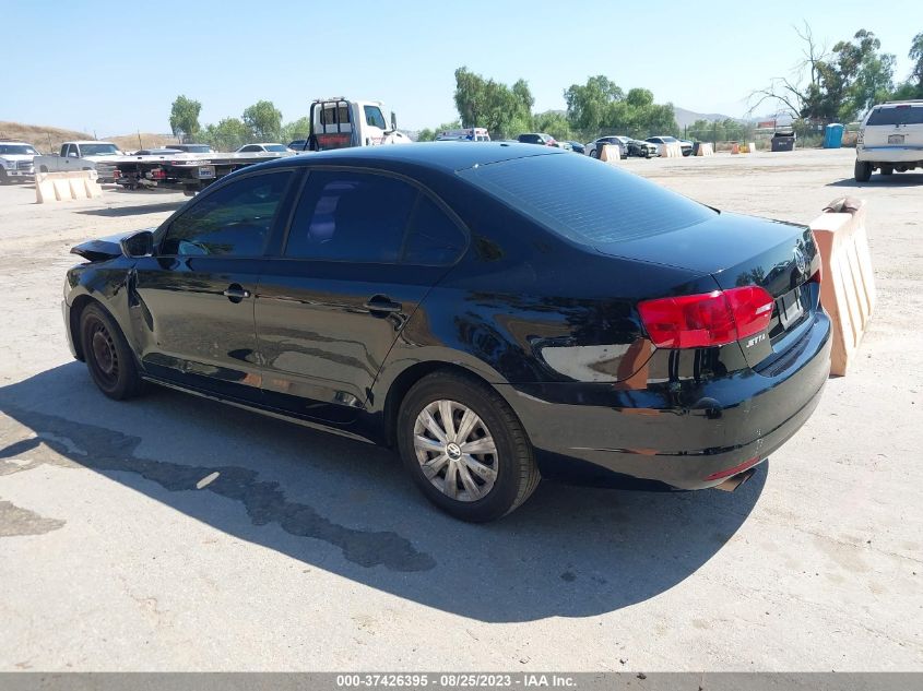 2013 VOLKSWAGEN JETTA SEDAN S - 3VW2K7AJ8DM292516