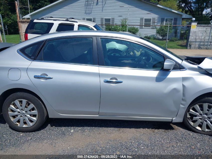 2015 NISSAN SENTRA SR/SL/S/SV/FE+ S - 3N1AB7AP3FL633366