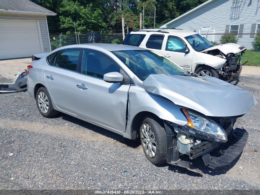 2015 NISSAN SENTRA SR/SL/S/SV/FE+ S - 3N1AB7AP3FL633366