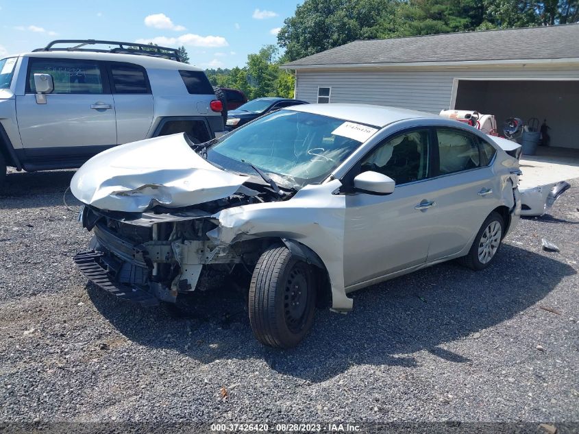 2015 NISSAN SENTRA SR/SL/S/SV/FE+ S - 3N1AB7AP3FL633366