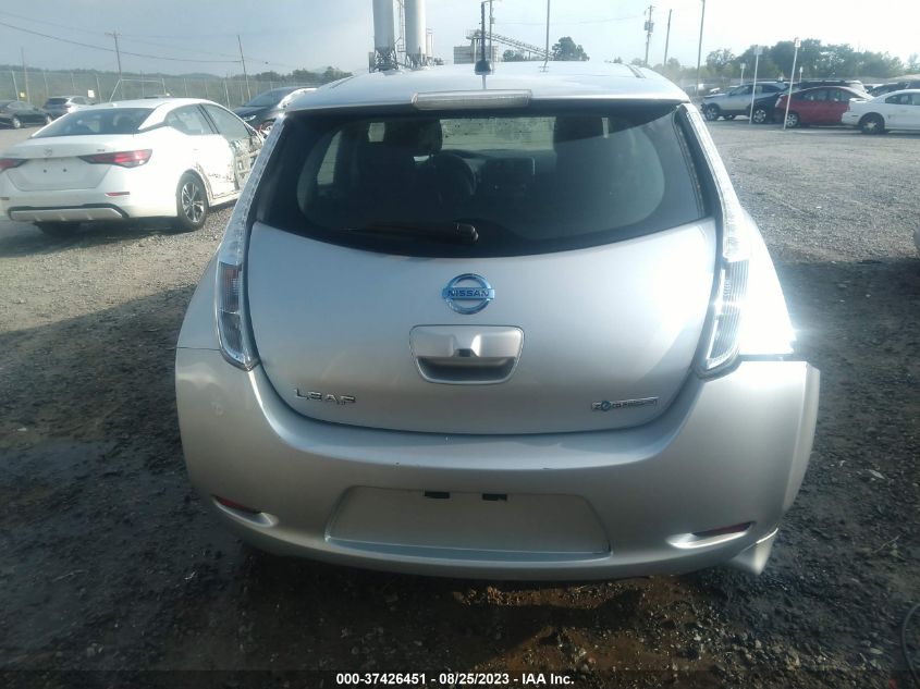 2016 NISSAN LEAF S - 1N4AZ0CP3GC303856