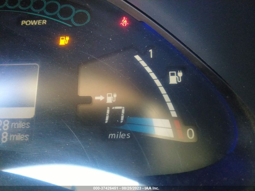 2016 NISSAN LEAF S - 1N4AZ0CP3GC303856