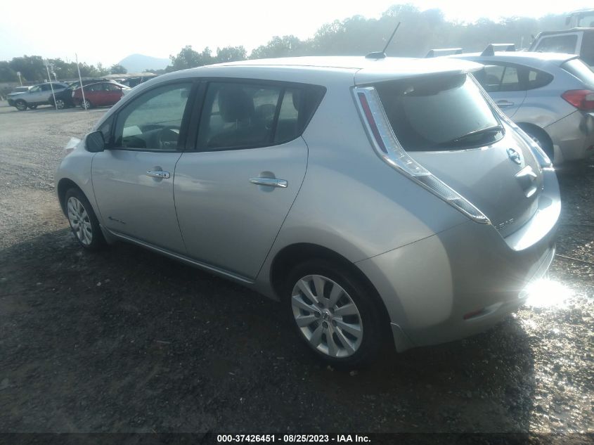 2016 NISSAN LEAF S - 1N4AZ0CP3GC303856