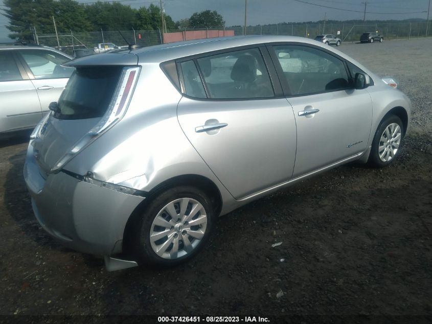 2016 NISSAN LEAF S - 1N4AZ0CP3GC303856