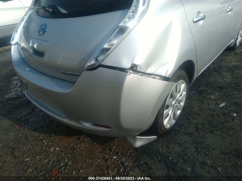 2016 NISSAN LEAF S - 1N4AZ0CP3GC303856