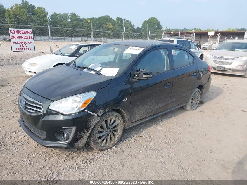 2019 MITSUBISHI MIRAGE G4 SE - ML32F4FJ6KHF19000