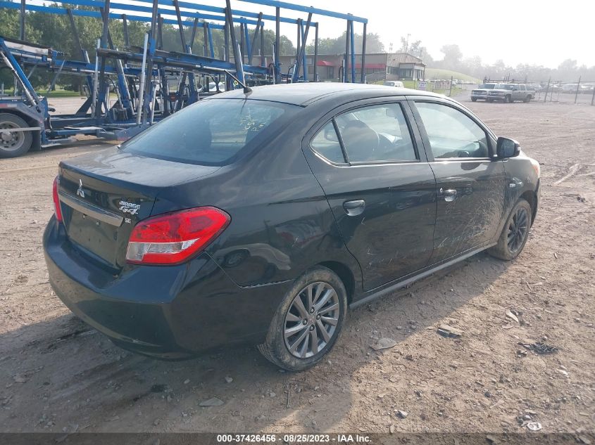 2019 MITSUBISHI MIRAGE G4 SE - ML32F4FJ6KHF19000