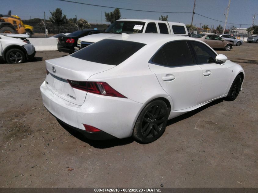 2016 LEXUS IS 200T - JTHBA1D2XG5005824