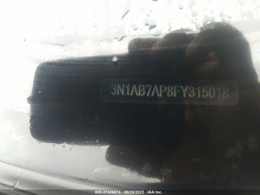 2015 NISSAN SENTRA S/SV/SR/SL - 3N1AB7AP8FY315018