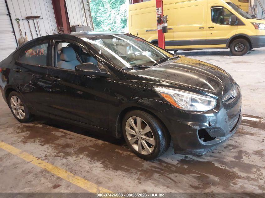 2014 HYUNDAI ACCENT GLS/SE - KMHCU4AEXEU591825