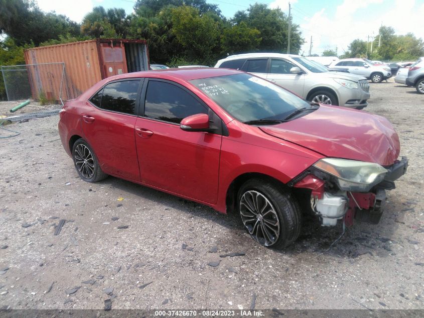 2014 TOYOTA COROLLA L/LE/S/S PLUS/LE PLUS - 2T1BURHE0EC145487