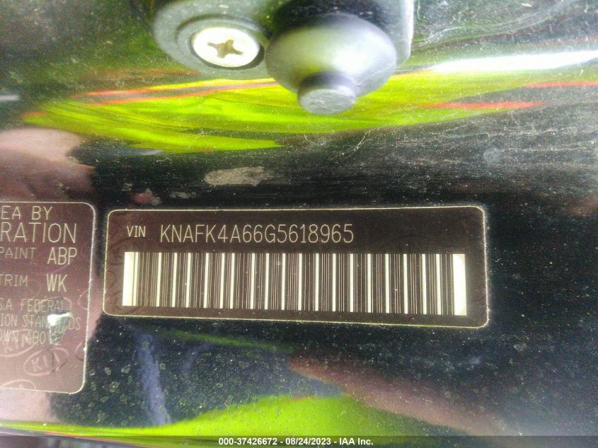 2016 KIA FORTE LX - KNAFK4A66G5618965