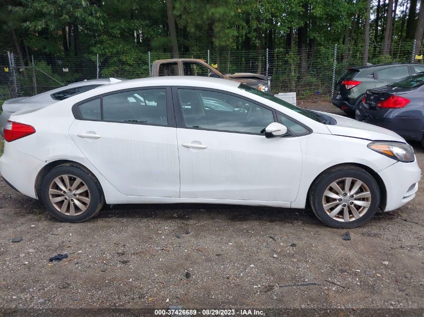 2014 KIA FORTE LX - KNAFX4A67E5235292