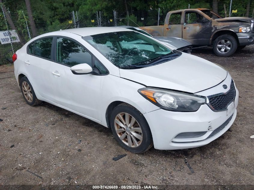 2014 KIA FORTE LX - KNAFX4A67E5235292
