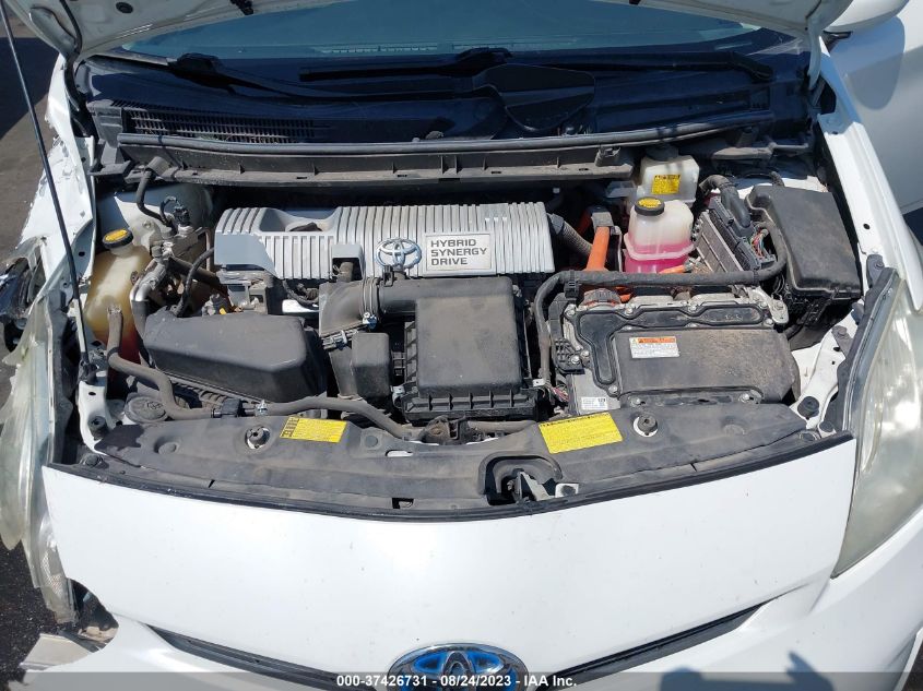 2014 TOYOTA PRIUS FOUR/FIVE/THREE/ONE/TWO - JTDKN3DU3E0360914