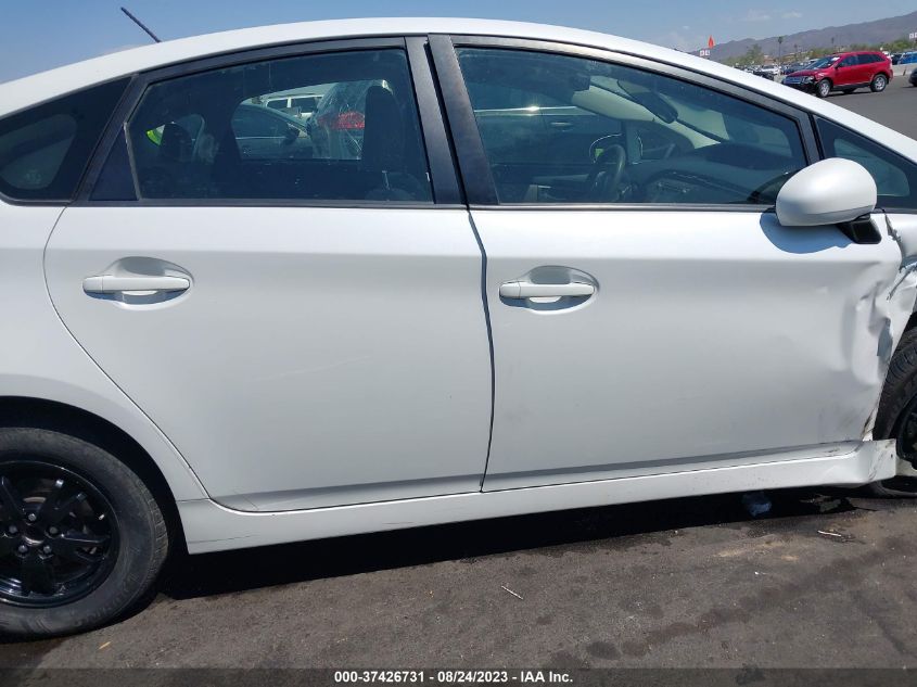 2014 TOYOTA PRIUS FOUR/FIVE/THREE/ONE/TWO - JTDKN3DU3E0360914
