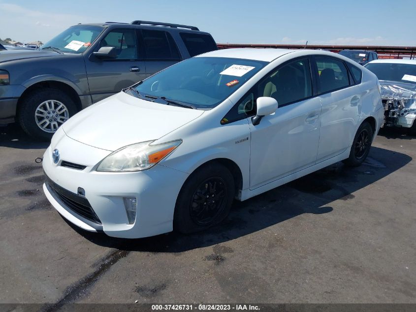 2014 TOYOTA PRIUS FOUR/FIVE/THREE/ONE/TWO - JTDKN3DU3E0360914