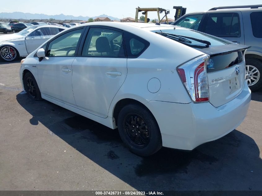 2014 TOYOTA PRIUS FOUR/FIVE/THREE/ONE/TWO - JTDKN3DU3E0360914