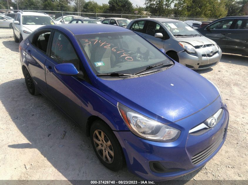 2014 HYUNDAI ACCENT GLS - KMHCT4AE2EU755023