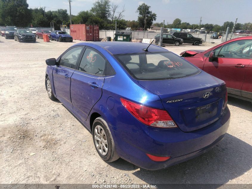 2014 HYUNDAI ACCENT GLS - KMHCT4AE2EU755023