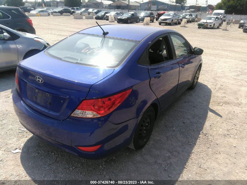 2014 HYUNDAI ACCENT GLS - KMHCT4AE2EU755023