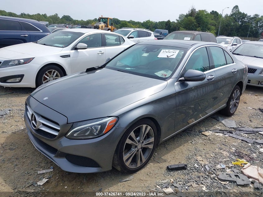 VIN 55SWF4KB3HU200459 2017 MERCEDES-BENZ C-CLASS C 300