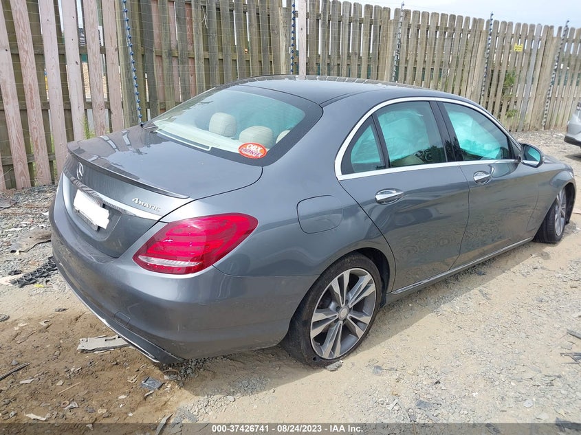 VIN 55SWF4KB3HU200459 2017 MERCEDES-BENZ C-CLASS C 300