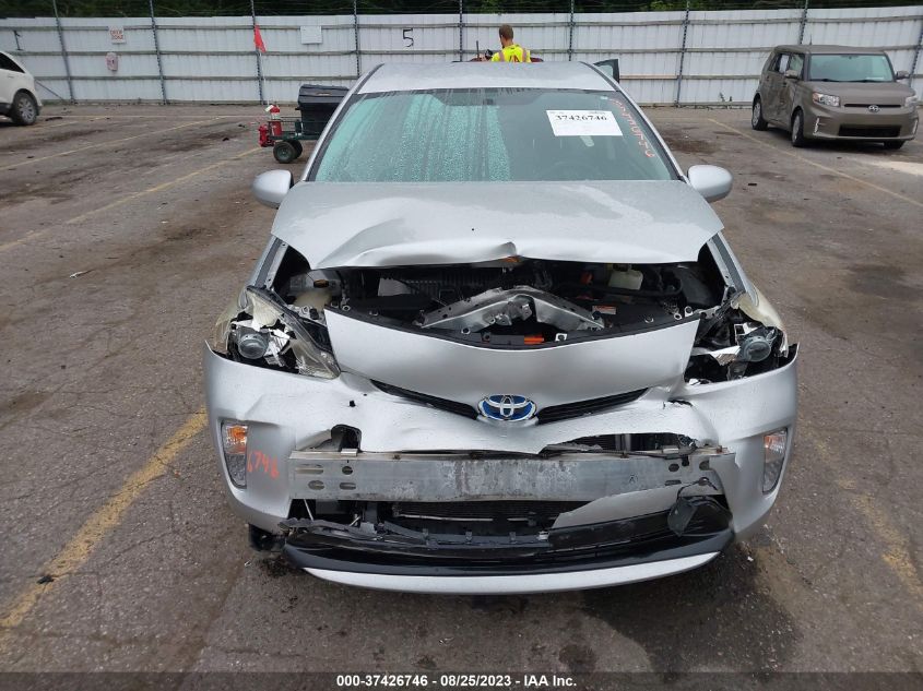 2013 TOYOTA PRIUS ONE/TWO/THREE/FOUR/FIVE - JTDKN3DU4D5630010