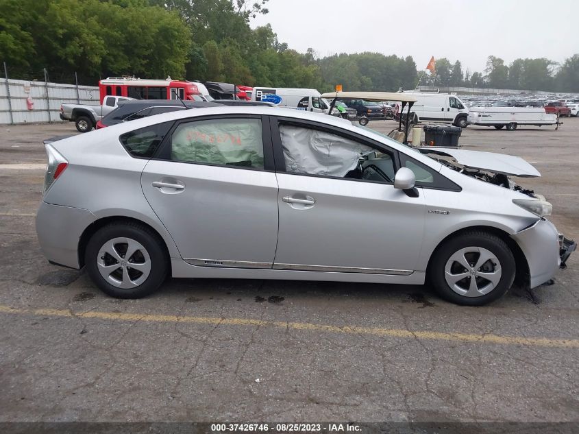 2013 TOYOTA PRIUS ONE/TWO/THREE/FOUR/FIVE - JTDKN3DU4D5630010