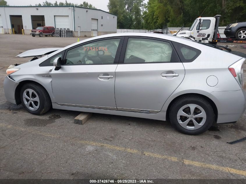 2013 TOYOTA PRIUS ONE/TWO/THREE/FOUR/FIVE - JTDKN3DU4D5630010